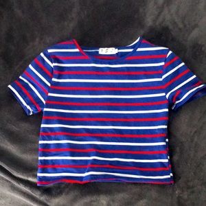 Cute striped crop top